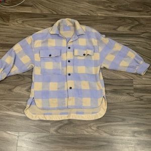 UO Plaid shacket